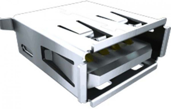 USB-A-S-F-B-SM2-TR, USB Connectors USB 2.0 Interface, Type A USB-A-S-F-B-SM2-TR, USB Connectors USB 2.0 Interface, Type A