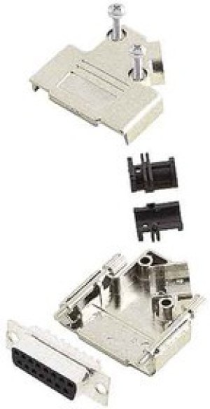 L17D45PK-M-37+L77SDC37S, D45PK-M 37 Way 45 ° Cable Mount D-sub Connector L17D45PK-M-37+L77SDC37S, D45PK-M 37 Way 45 ° Cable Mount D-sub Connector