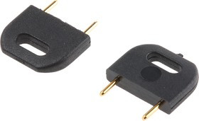 D3088-98, Circuit Board Hardware - PCB SHORTING LINK PLUG BLACK INSULATED D3088-98, Circuit Board Hardware - PCB SHORTING LINK PLUG BLACK INSULATED