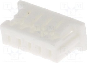 NX1251-05PFS, Вилка, провод-плата, "мама", 1,25мм, PIN: 5, без контактов, 125В