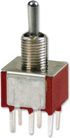 100DP3T1B1M2QEH, Toggle Switches DPDT PC MNT 100DP3T1B1M2QEH, Toggle Switches DPDT PC MNT