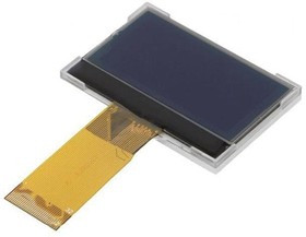 DEM 128064U SBH-PW-N, Дисплей: LCD; графический; 128x64; STN Negative; 50x34x4,5мм; 1,9" DEM 128064U SBH-PW-N, Дисплей: LCD; графический; 128x64; STN Negative; 50x34x4,5мм; 1,9"
