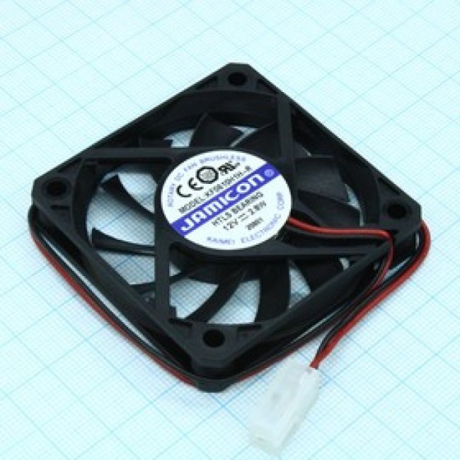 KF0610H1H-C-R, 60*60*10 12V разъем
