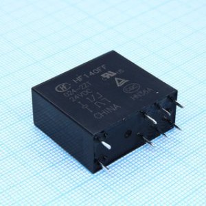 HF140FF/024-2ZT, Реле силовое, 10 A, 24 В, DPDT HF140FF/024-2ZT, Реле силовое, 10 A, 24 В, DPDT