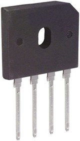 GBU401, Rectifier Bridge Diode Single 100V 4A 4-Pin Case GBU Tube