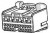1318757-1, Automotive Connectors 025/090 ECU PLUG HSG ASY 26P