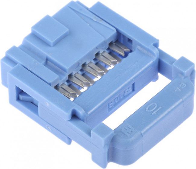 1658527-4, 10-Way IDC Connector Socket for Cable Mount, 2-Row