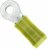 320567, TERMINAL, RING TONGUE, #6, CRIMP, YELLOW