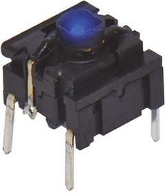 5GTH93501, IP67 Cap Tactile Switch, SPST 50 mA @ 24 V dc