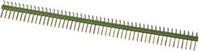 5-825437-0, Conn Unshrouded Header HDR 50 POS 2.54mm Solder RA Side Entry Thru-Hole Box
