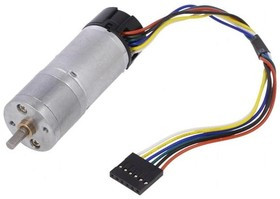 4886, Двигатель: DC, с энкодером, с редуктором, LP, 12ВDC, 1,1А, 74,83: 1