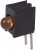 551-2509F, LED Circuit Board Indicators HI EFF ORANGE DIFF