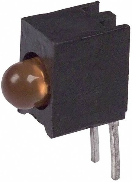 551-2509F, LED Circuit Board Indicators HI EFF ORANGE DIFF