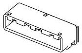 1318745-2, Automotive Connectors 025 I/O CAP HSG ASSY