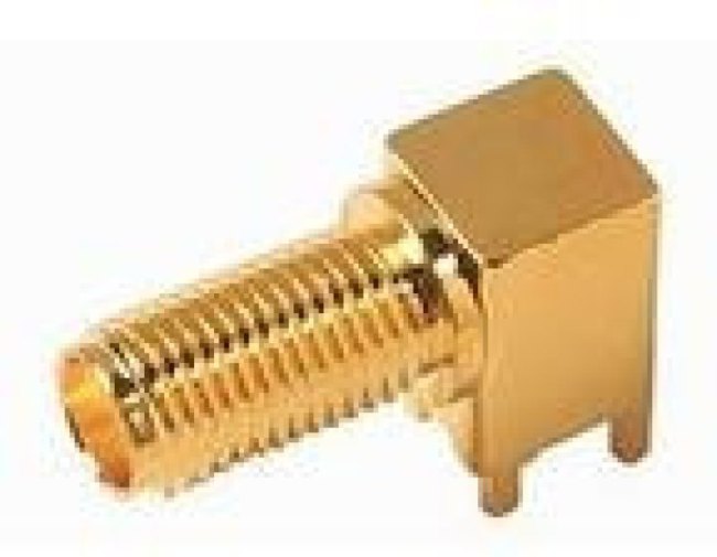 0732512200, Conn SMA 0Hz to 18GHz 50Ohm Solder RA Thru-Hole RCP Gold SMA Tray