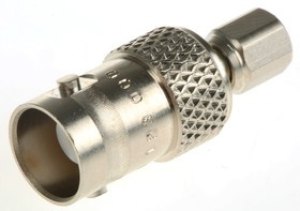 R191123000, Straight 50 RF Adapter SMC Socket to BNC Socket 4GHz R191123000, Straight 50 RF Adapter SMC Socket to BNC Socket 4GHz