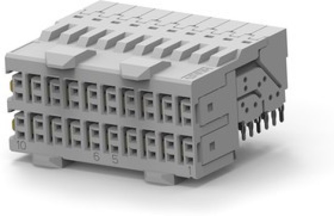 1-2350891-1, NTSEAL Automotive Connector Socket 20 Way, Solder Termination