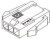 43640-0601, Micro-Fit 3.0 Male Connector Housing, 3mm Pitch, 6 Way, 1 Row