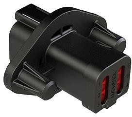 AT04-6P-PM13, RCPT HOUSING, 6POS, THERMOPLASTIC, BLK AT04-6P-PM13, RCPT HOUSING, 6POS, THERMOPLASTIC, BLK
