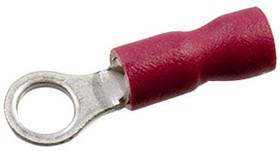 НКИ 1.5-4, Наконечник кольцевой изолированный красный 0.25-1.5 мм²