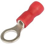 НКИ 1.5-4, Наконечник кольцевой изолированный красный 0.25-1.5 мм²