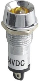 XD12-2-R-12VDC, Светодиод с держателем красный 12мм 12VDC