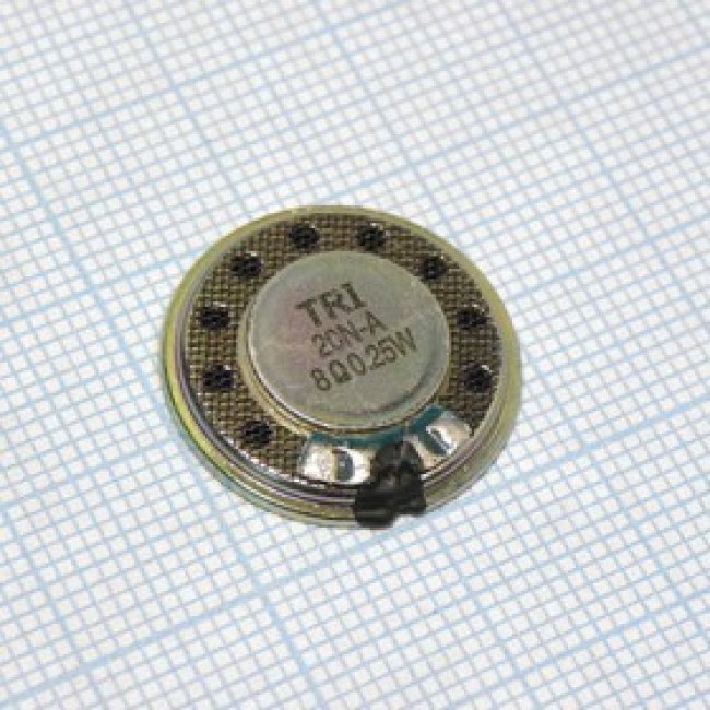 Капсюль динTRI-20N-A 8 Ом 0.25Вт