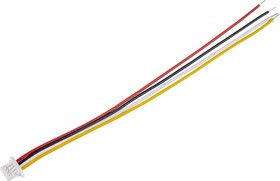SCT1001H-04PL100 (HK0083-0003), Розетка на кабель 1,0мм 4pin с проводом 100мм SCT1001H-04PL100 (HK0083-0003), Розетка на кабель 1,0мм 4pin с проводом 100мм