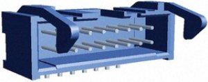 2-1761607-1, AMP-LATCH Series Right Angle Through Hole PCB Header, 6 Contact(s), 2.54mm Pitch, 2 Row(s), Shrouded 2-1761607-1, AMP-LATCH Series Right Angle Through Hole PCB Header, 6 Contact(s), 2.54mm Pitch, 2 Row(s), Shrouded
