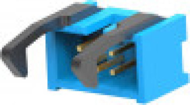 2-1761607-1, AMP-LATCH Series Right Angle Through Hole PCB Header, 6 Contact(s), 2.54mm Pitch, 2 Row(s), Shrouded 2-1761607-1, AMP-LATCH Series Right Angle Through Hole PCB Header, 6 Contact(s), 2.54mm Pitch, 2 Row(s), Shrouded