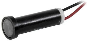 44W-LRG12H-CWO, LED Panel Mount Indicators Wire Leads Flush RedGreen 12VDC