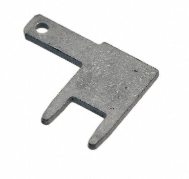 KEYS4903, Наконечник: плоский, 2,8мм, 0,5мм, "папа", THT, латунь, луженые