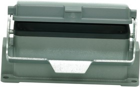 MP009422, Разъем для тяжелых условий, Основа, сквозной монтаж с гайкой, ввод сбоку, Корпус из Алюминия MP009422, Разъем для тяжелых условий, Основа, сквозной монтаж с гайкой, ввод сбоку, Корпус из Алюминия