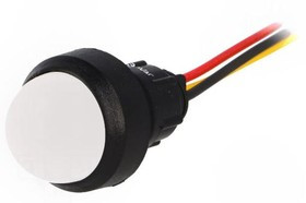 LRY-D20-230ACWK, Индикат.лампа: LED, выпуклый, 230ВAC, Отв: d13мм, IP40, пластик LRY-D20-230ACWK, Индикат.лампа: LED, выпуклый, 230ВAC, Отв: d13мм, IP40, пластик