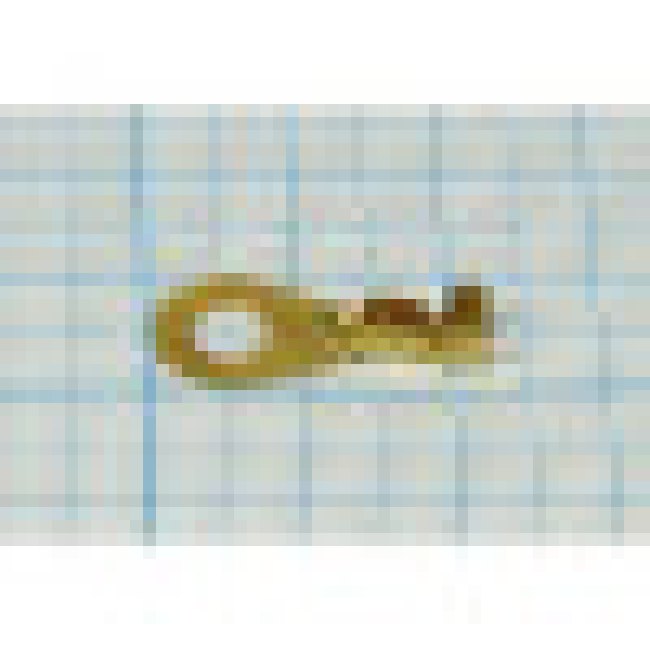 Клемма"O", d 5,2мм, 0,5-0,8мм2, латунь