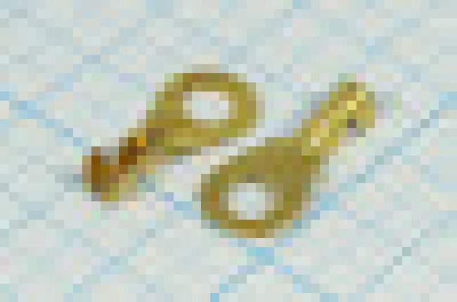 Клемма"O", d 5,2мм, 0,5-0,8мм2, латунь