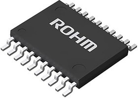 BD16912EFV-CE2, Motor Driver/Controller, AEC-Q100, DC Brush, 6V to 18V, 18V/3A/1 Output, HTSSOP-B-20