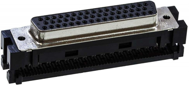1658606-1, D-Sub розетка 50 контактов HDF