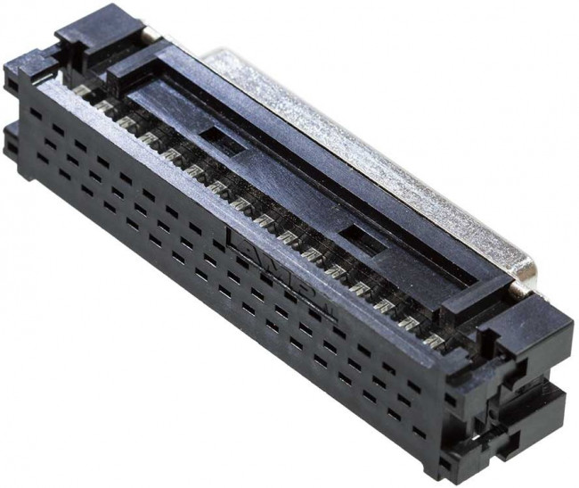 1658606-1, D-Sub розетка 50 контактов HDF