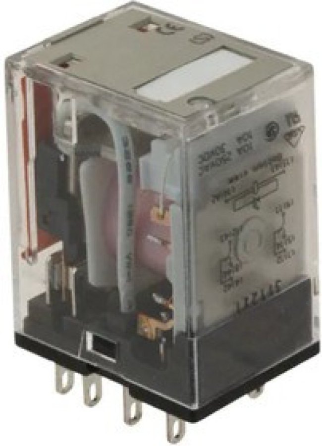 MJN2CE-DC12, General Purpose Relays FLNG MT DPDT 12VDC
