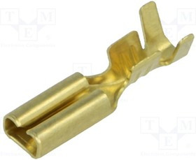 BM01390, Наконечник: плоская, 2,8мм, 0,8мм, "мама", 0,5-1,25мм2, обжим