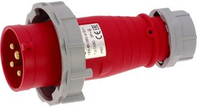 Вилка кабельная 16A/400V/3P+E/IP67 CA282