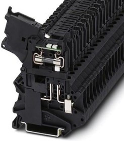 UT 4-HESILED 24 (5X20), Клеммная колодка на DIN рейку, 2 вывод(-ов), 26 AWG, 10 AWG, 4 мм², Винт, 30 А