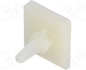 DR8GB07V41002, Дистанцирующая стойка на плату, полиамид, Дл 6,4мм, UL94V-2