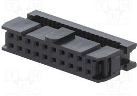 FCS-C1-20-G, Вилка; IDC; "мама"; PIN: 20; без зажима шлейфа; IDC; на шлейф