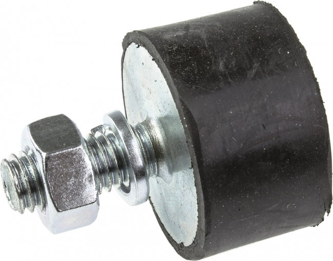3017VE20-60, Cylindrical M8 Anti Vibration Mount, Male Buffer Foot with 92.1kg Compression Load 3017VE20-60, Cylindrical M8 Anti Vibration Mount, Male Buffer Foot with 92.1kg Compression Load