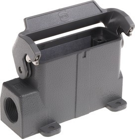 19200160290, Han A Heavy Duty Power Connector Hood, M20 Thread