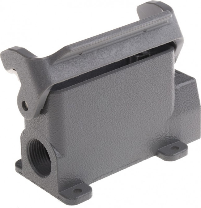 19200160290, Han A Heavy Duty Power Connector Hood, M20 Thread