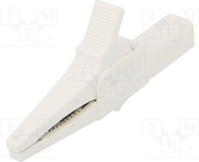 XKK-1001-29, Зажим "крокодил" черный Размер гнезда 4мм L 82,2мм