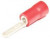 Клемма наконечник на кабель вилка, 2,3x0,9мм, 1,0мм2, обжимная, красный, VBL1-10